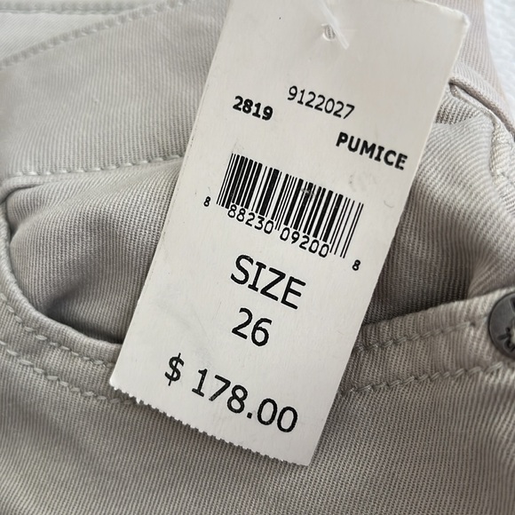 DL1961 Margaux Instasculpt Ankle Skinny Size 26 In Pumice NWT - Picture 9 of 9